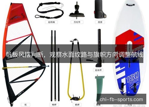 帆板风摆判断，观察水面纹路与旗帜方向调整航线